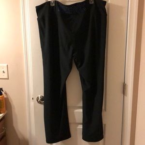 Black Reebok work out pants 2x